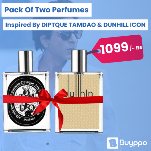 King Khan Perfume ( Inspired By DIPTQUE TAMDAO & DUNHILL ICON) Pack Of Two Perfumes